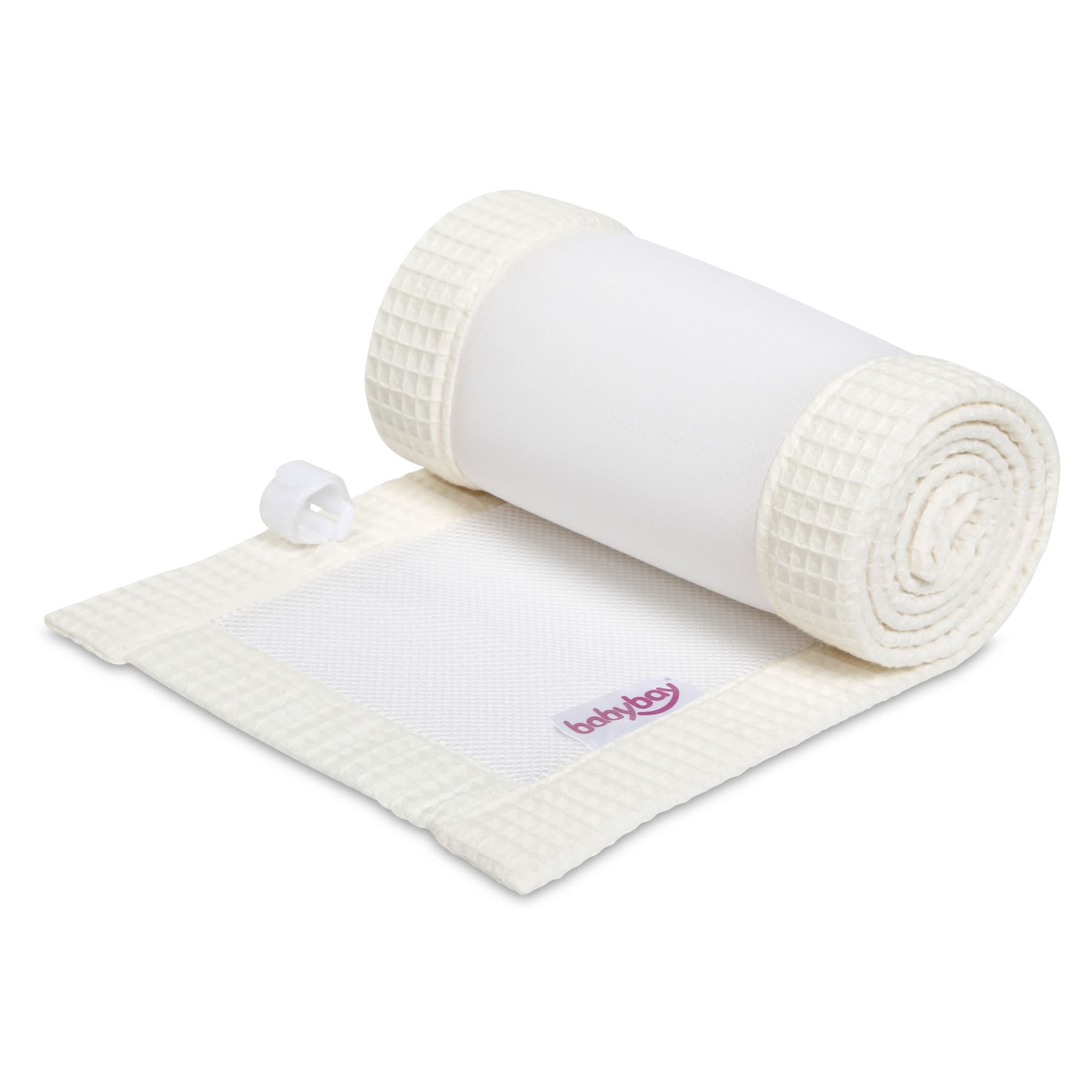 Nido Piqué gofre 3D Mesh marfil (Boxspring XXL)