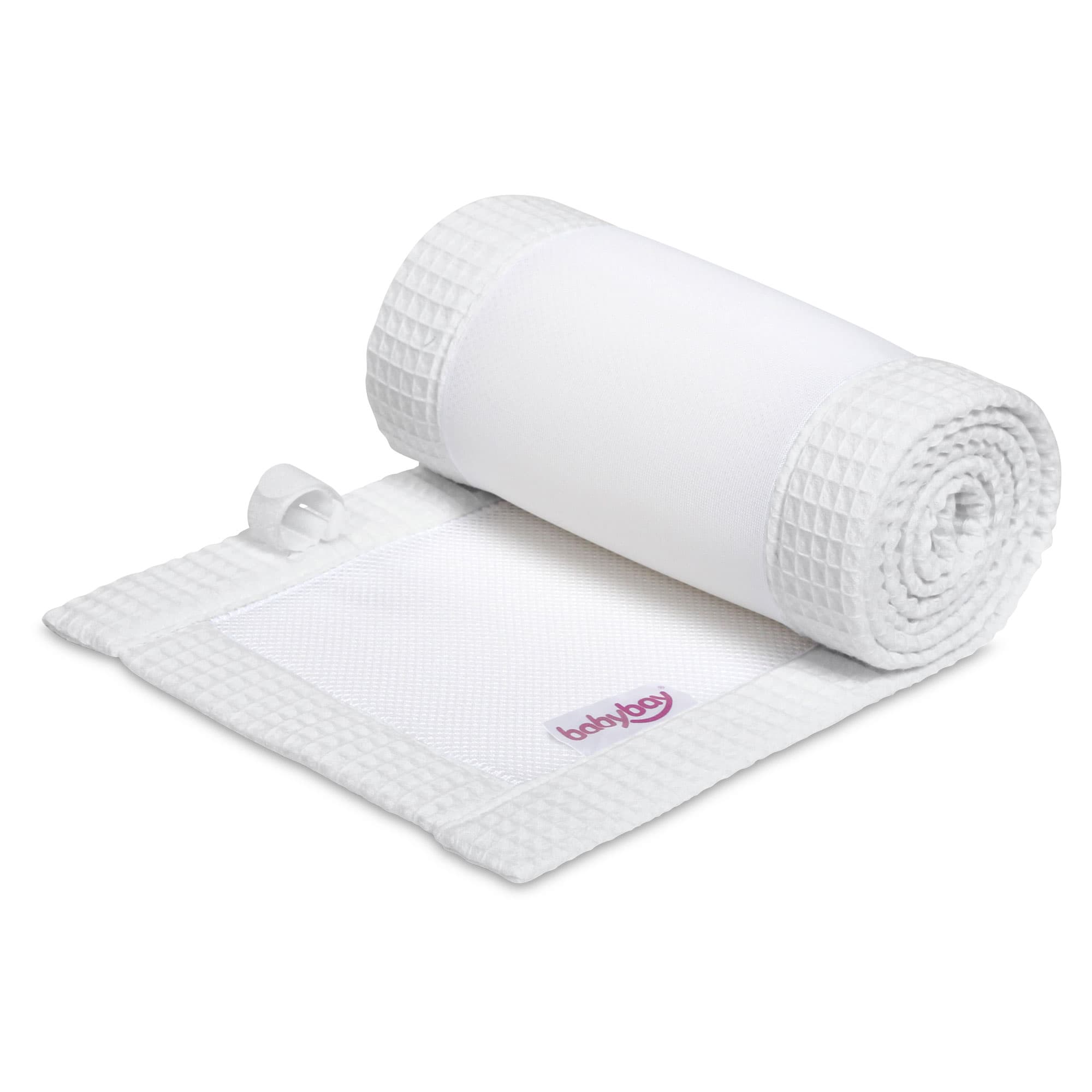 Nido Piqué gofre 3D Mesh blanco (Maxi y Boxspring)