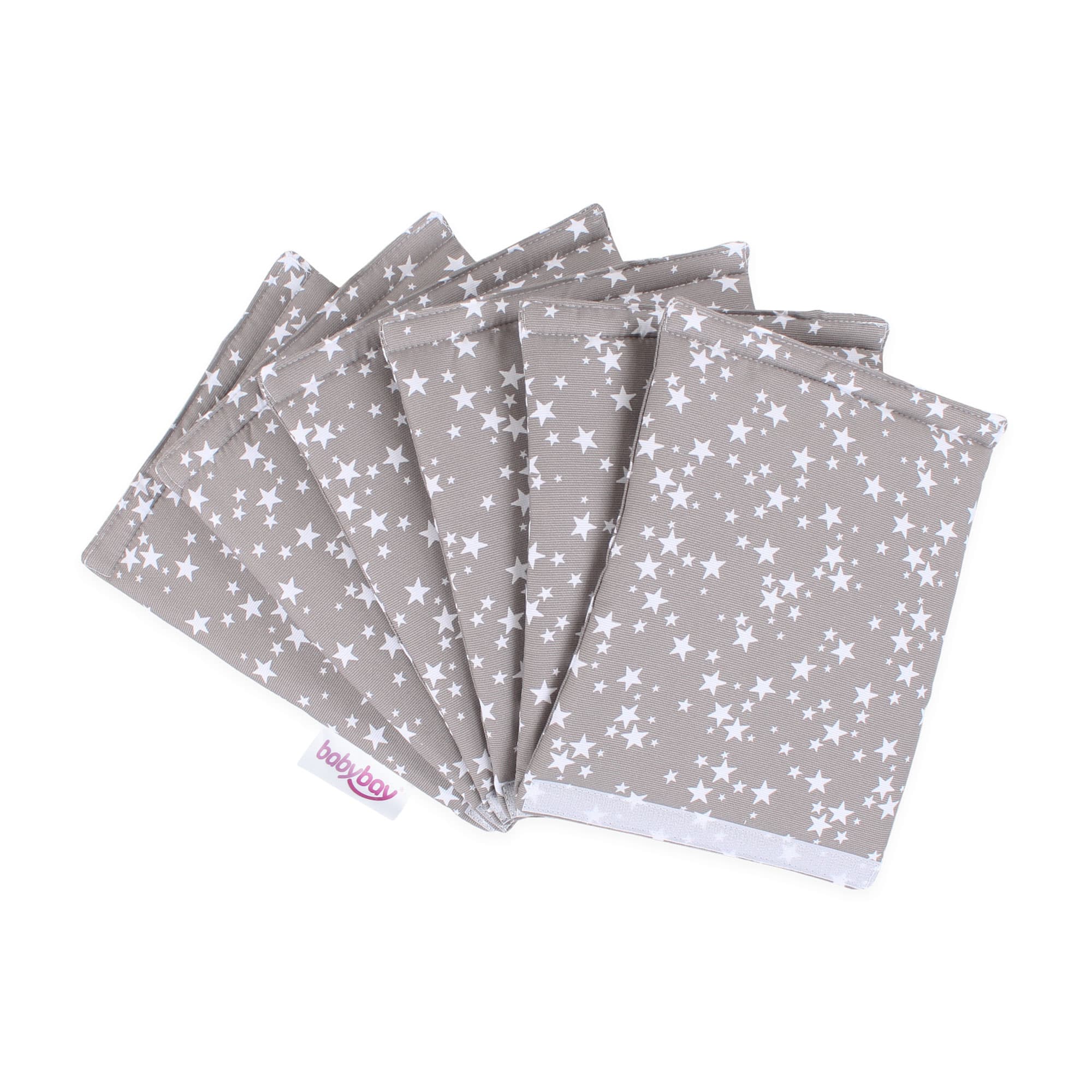 Nido Piqué Ultrafresh topo estrellas blanco (Original)