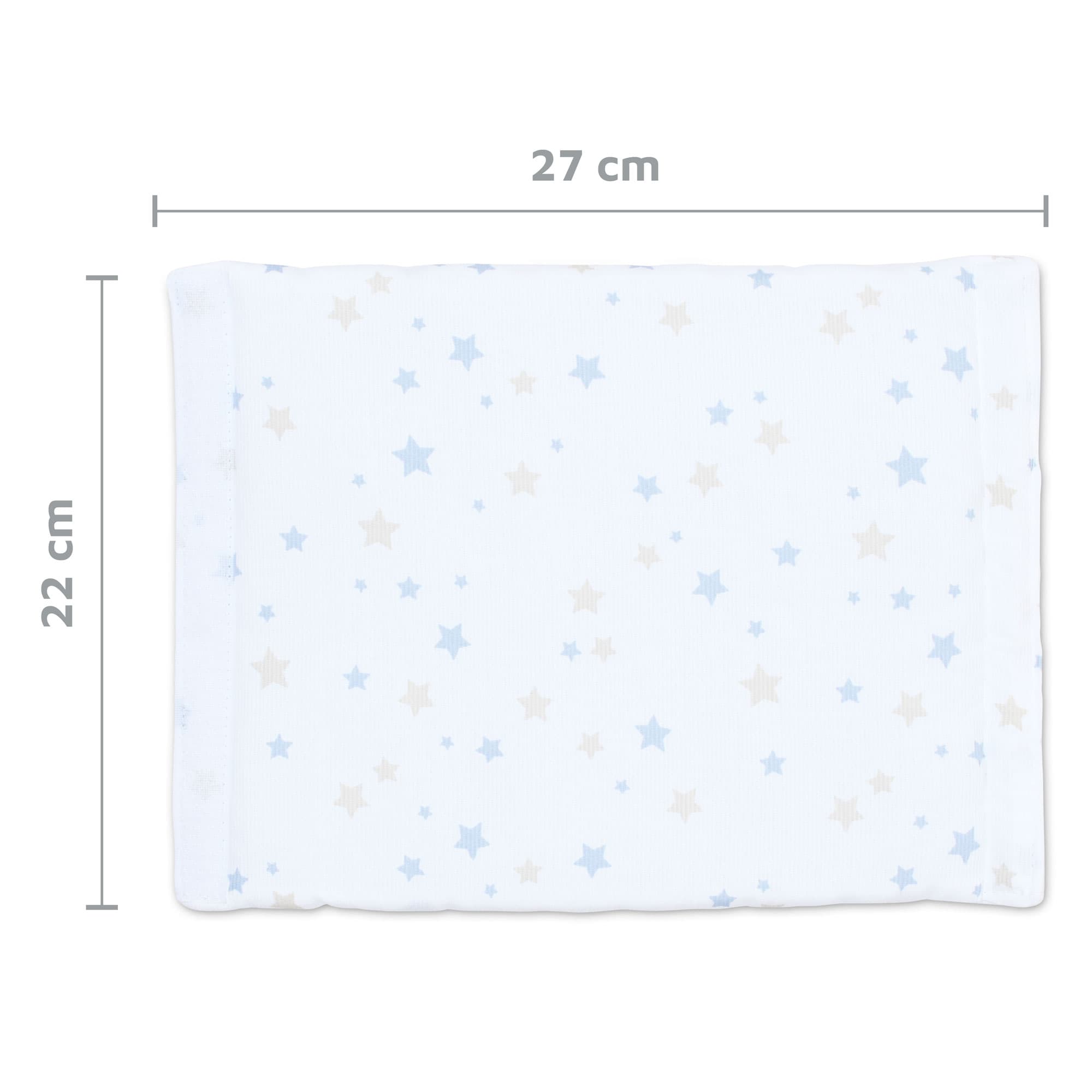 Nido Piqué Ultrafresh baya estrellas blanco (Midi, Maxi y Boxspring)