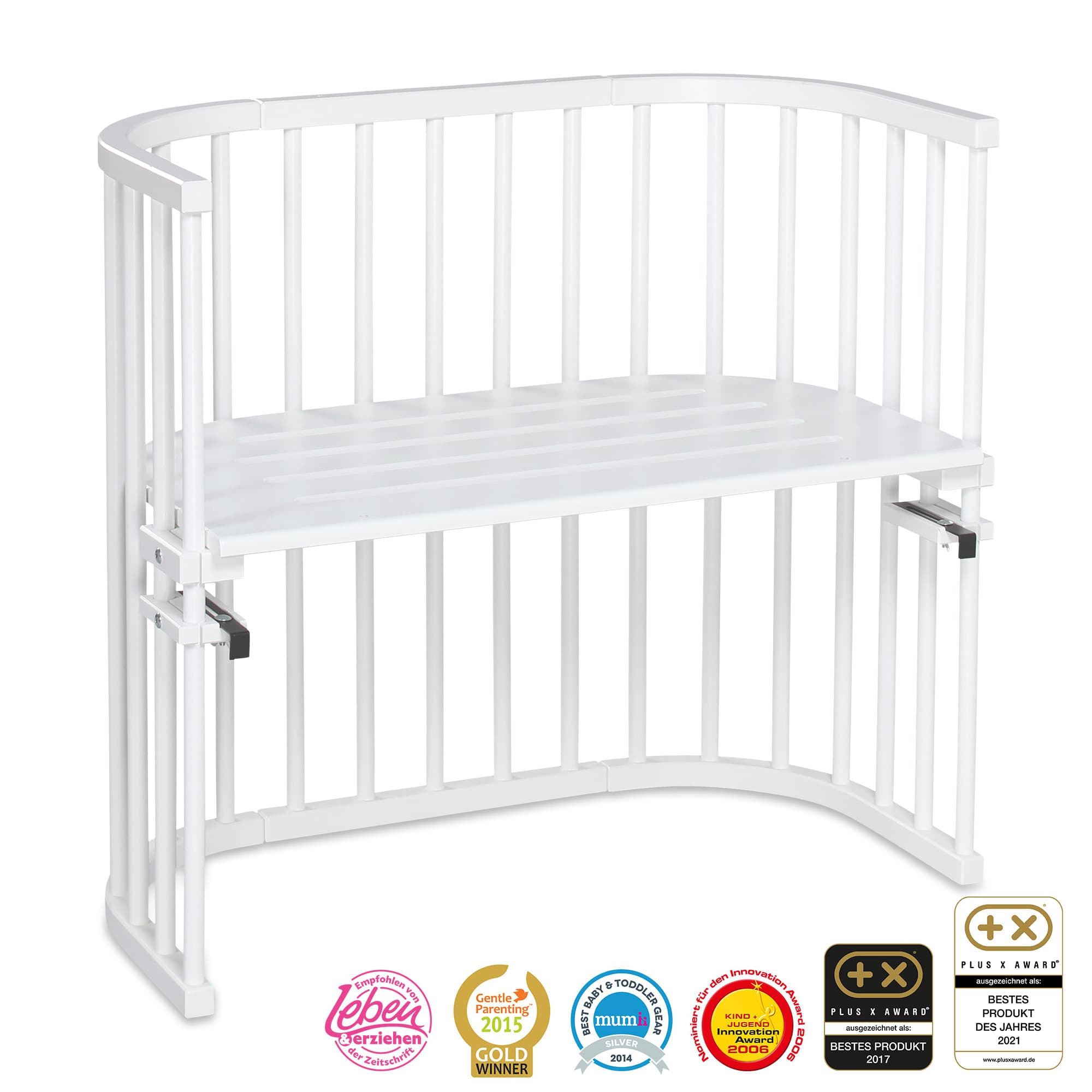 Original (para camas con somier), blanco lacado en acabado blanco lacado
