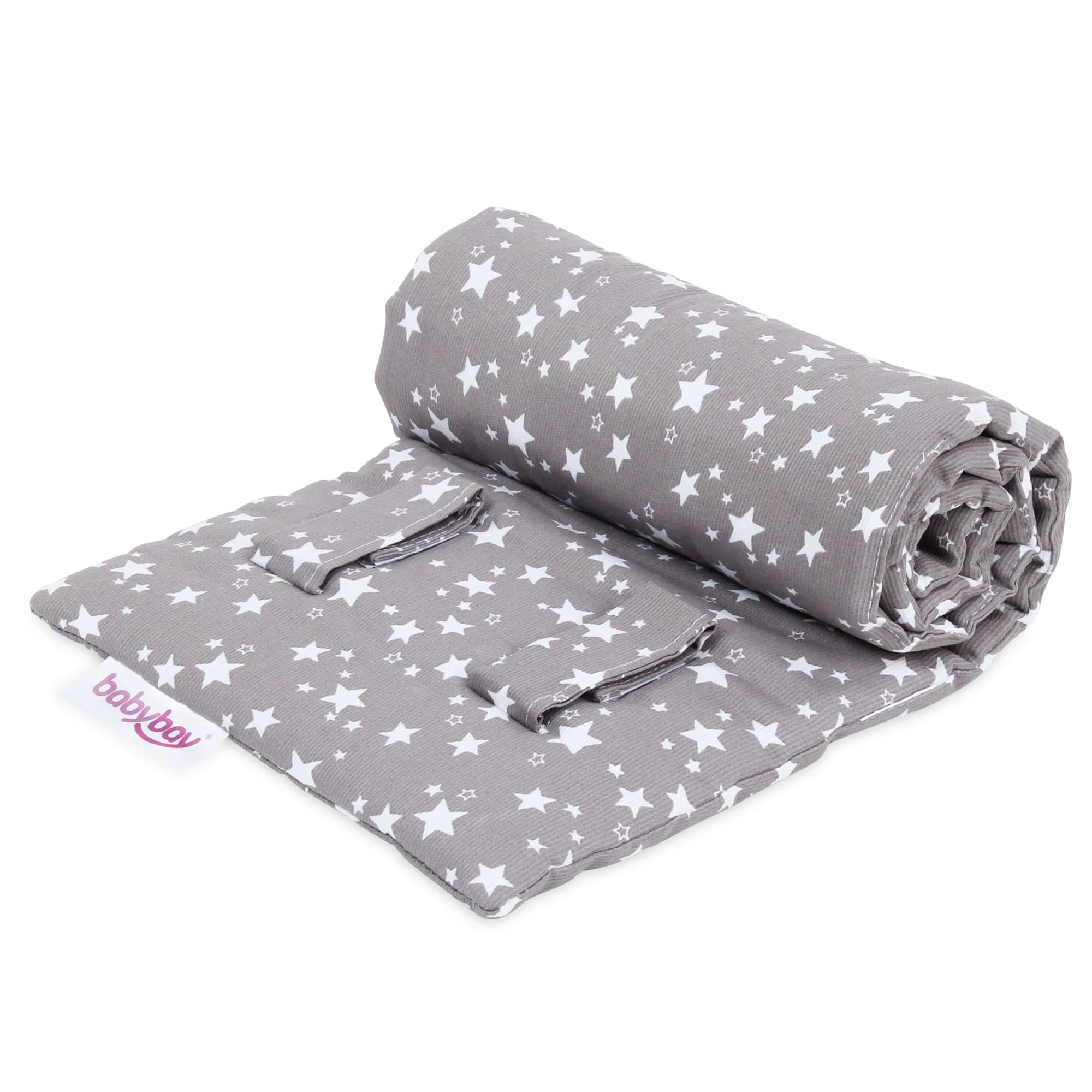 Protector de rejilla Piqué topo estrellas blanco
