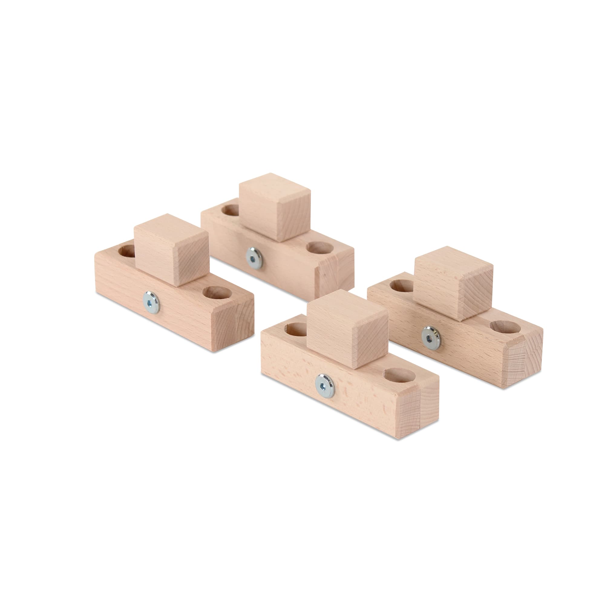 Fijación Conectores para parque infantil (Original, Midi, Maxi y Boxspring), natural sin tratar