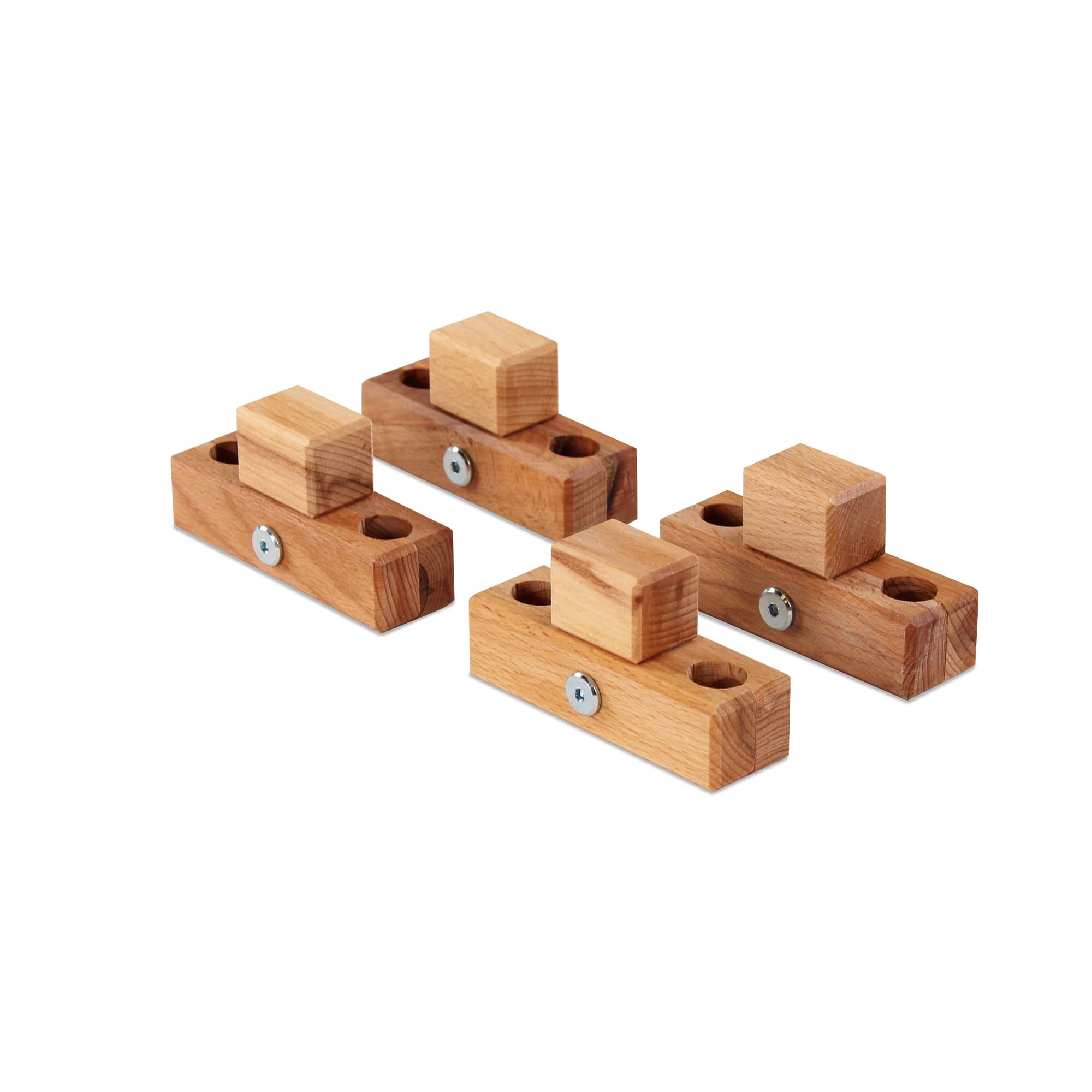 Fijación Conectores para parque infantil (Original, Midi, Maxi y Boxspring), haya aceitada