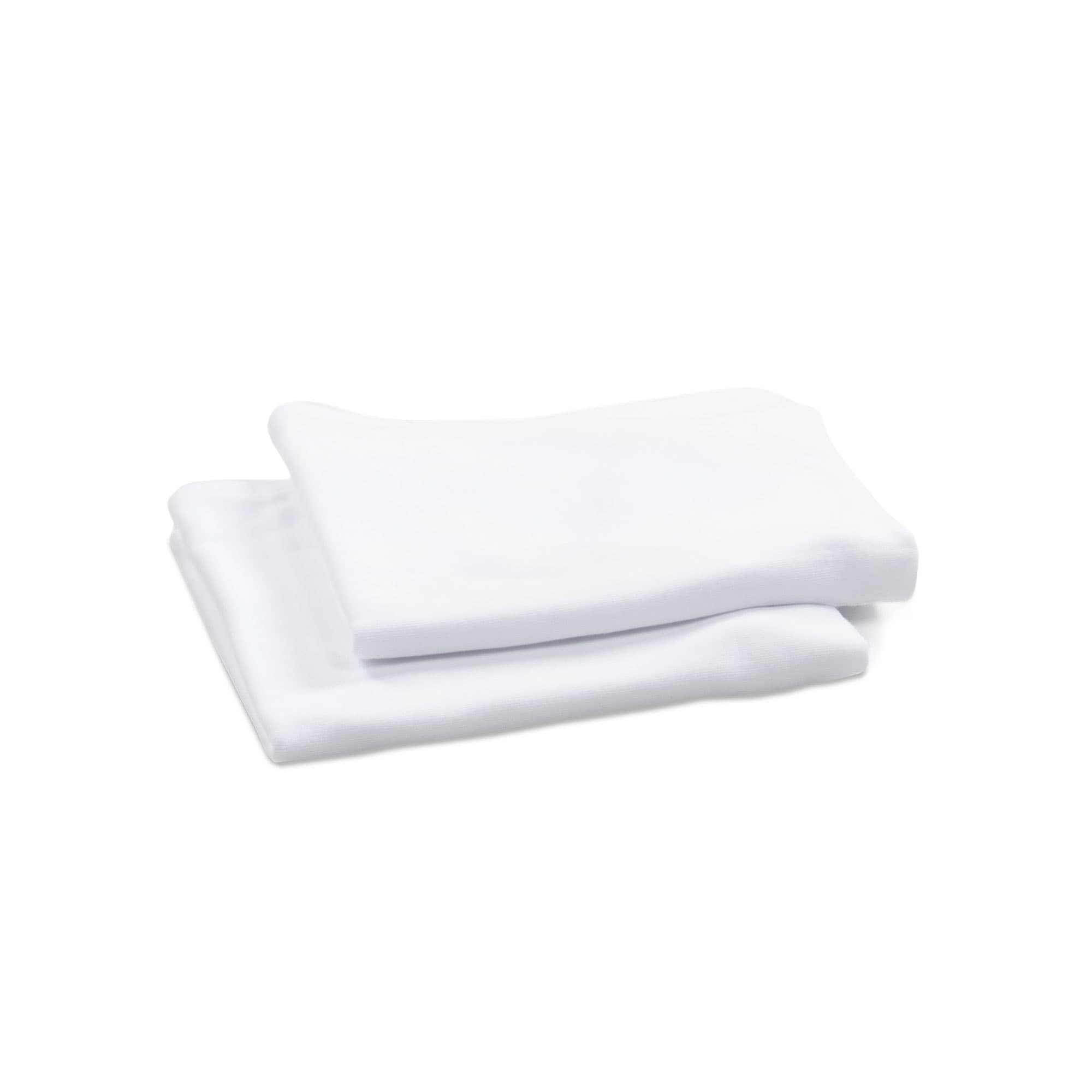 Pack doble de fundas Jersey de recambio para nido blanco