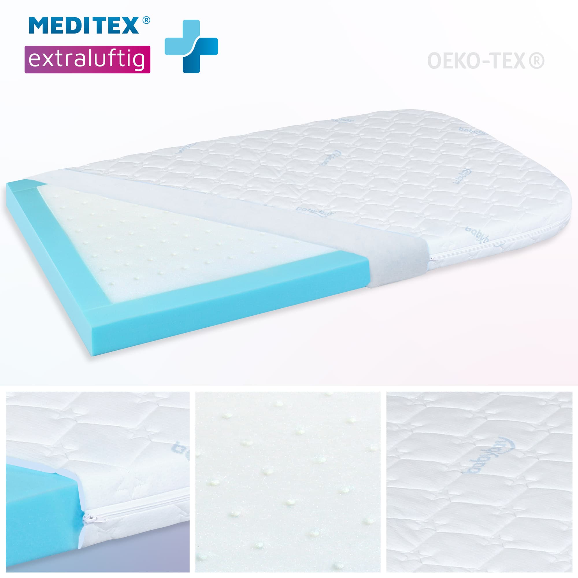 Colchón para cuna colecho MediTex® Wave 3D (Original)