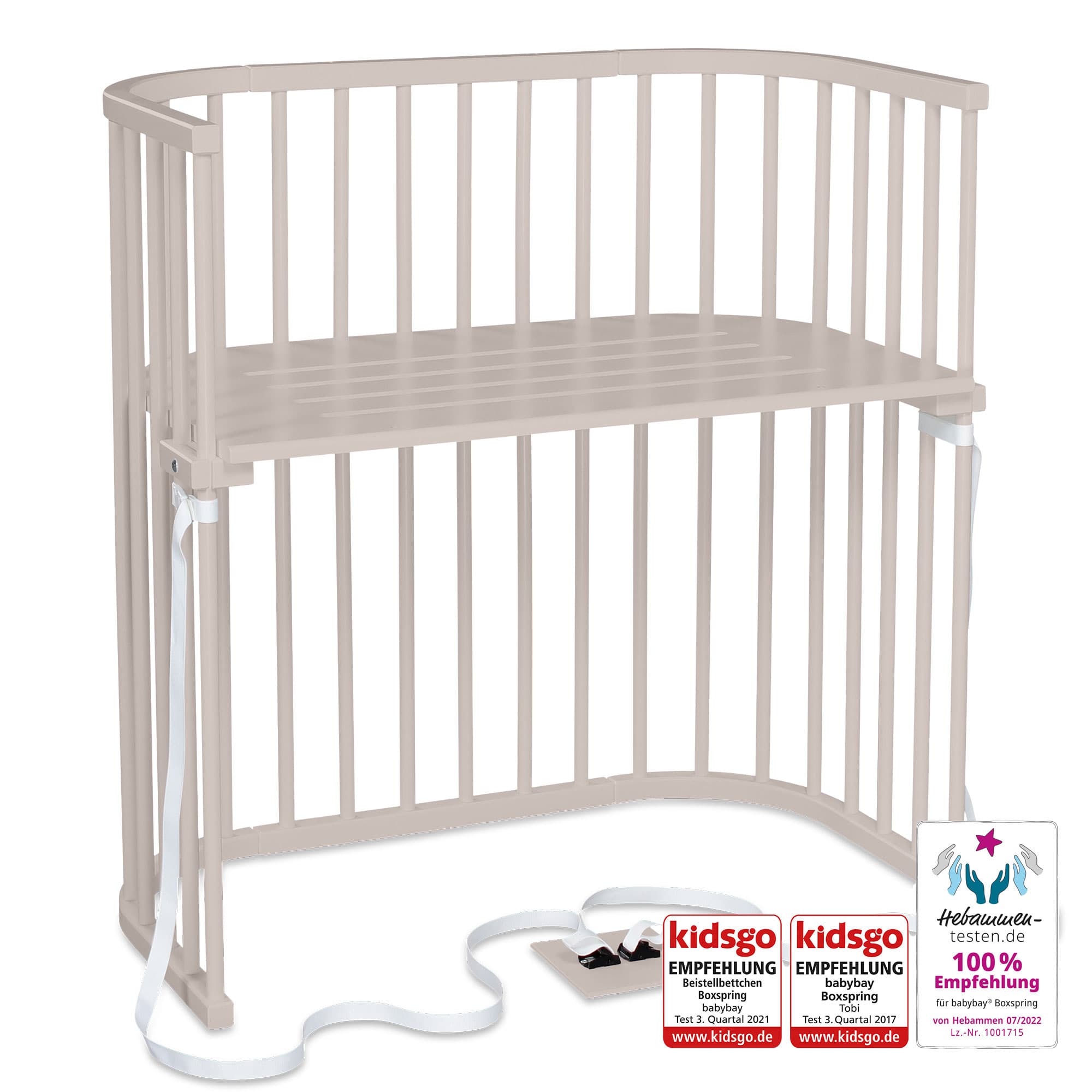 Boxspring (para camas boxspring), beige en acabado beige