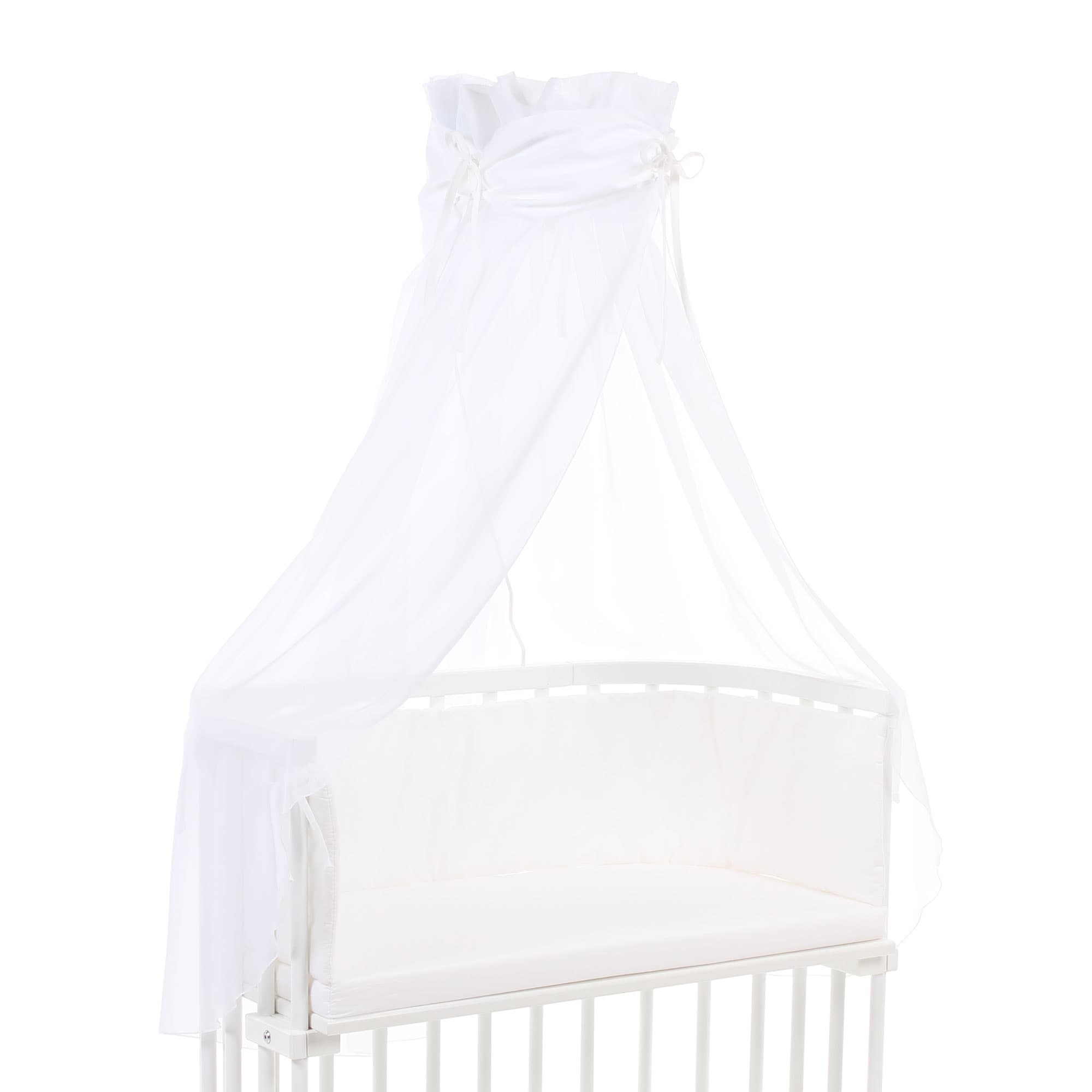 Dosel Algodón Orgánico con lazo blanco