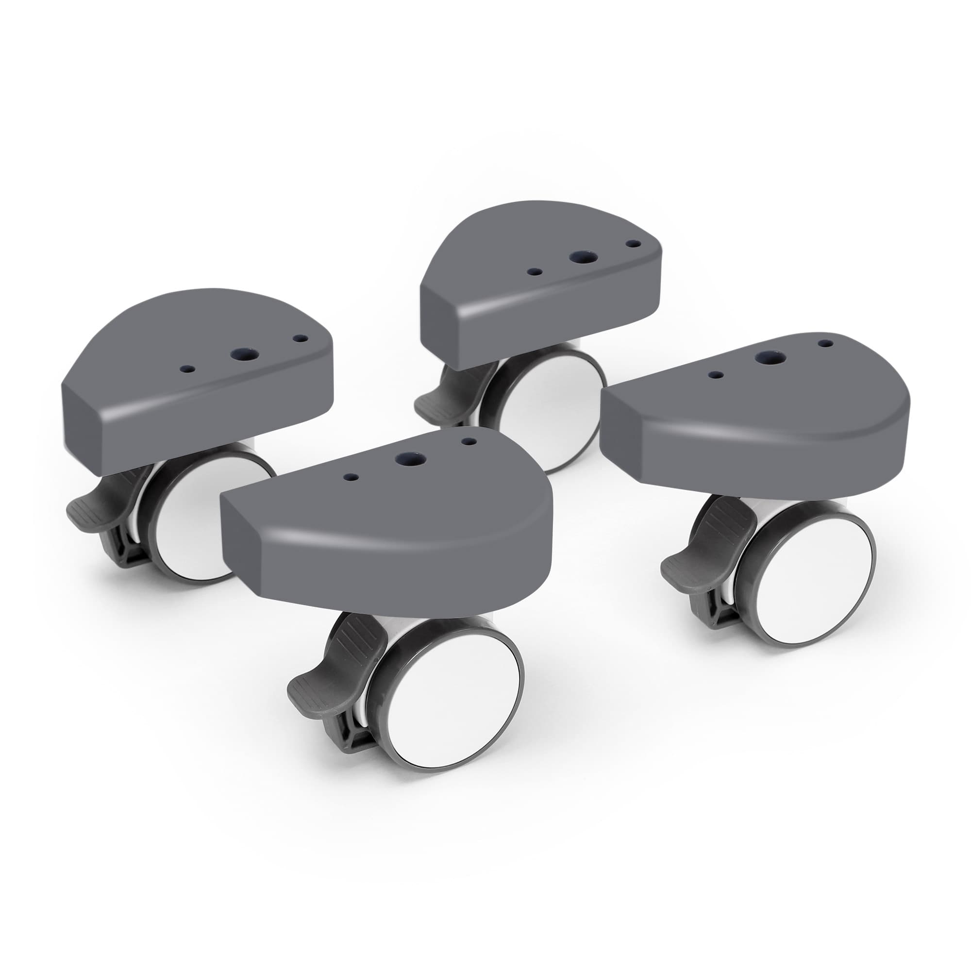 Ruedas Especial con protector de golpes, gris pizarra