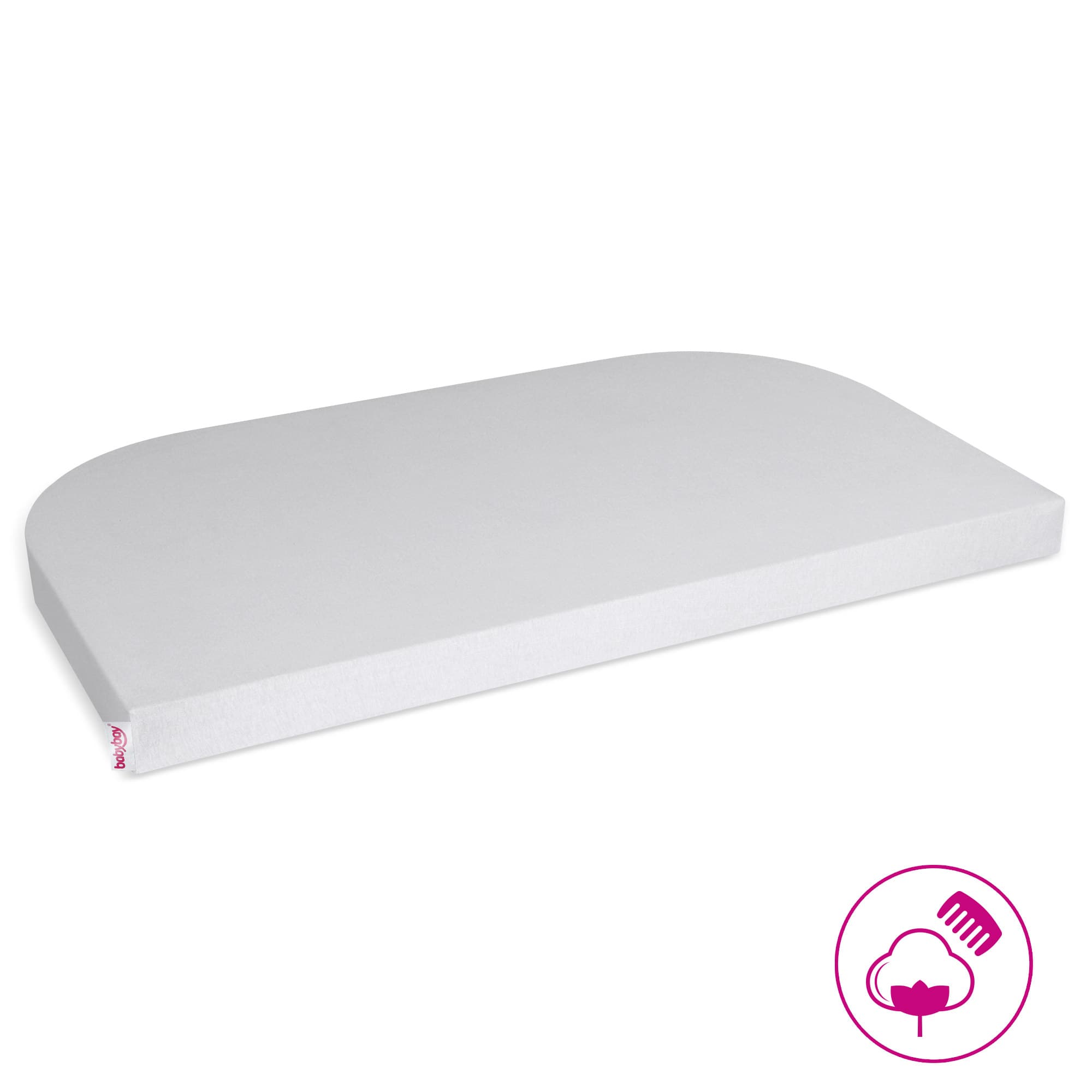 Sábana bajera Jersey Deluxe (unidad) zartgrau (ampliación Original/Midi/Maxi/Boxspring)
