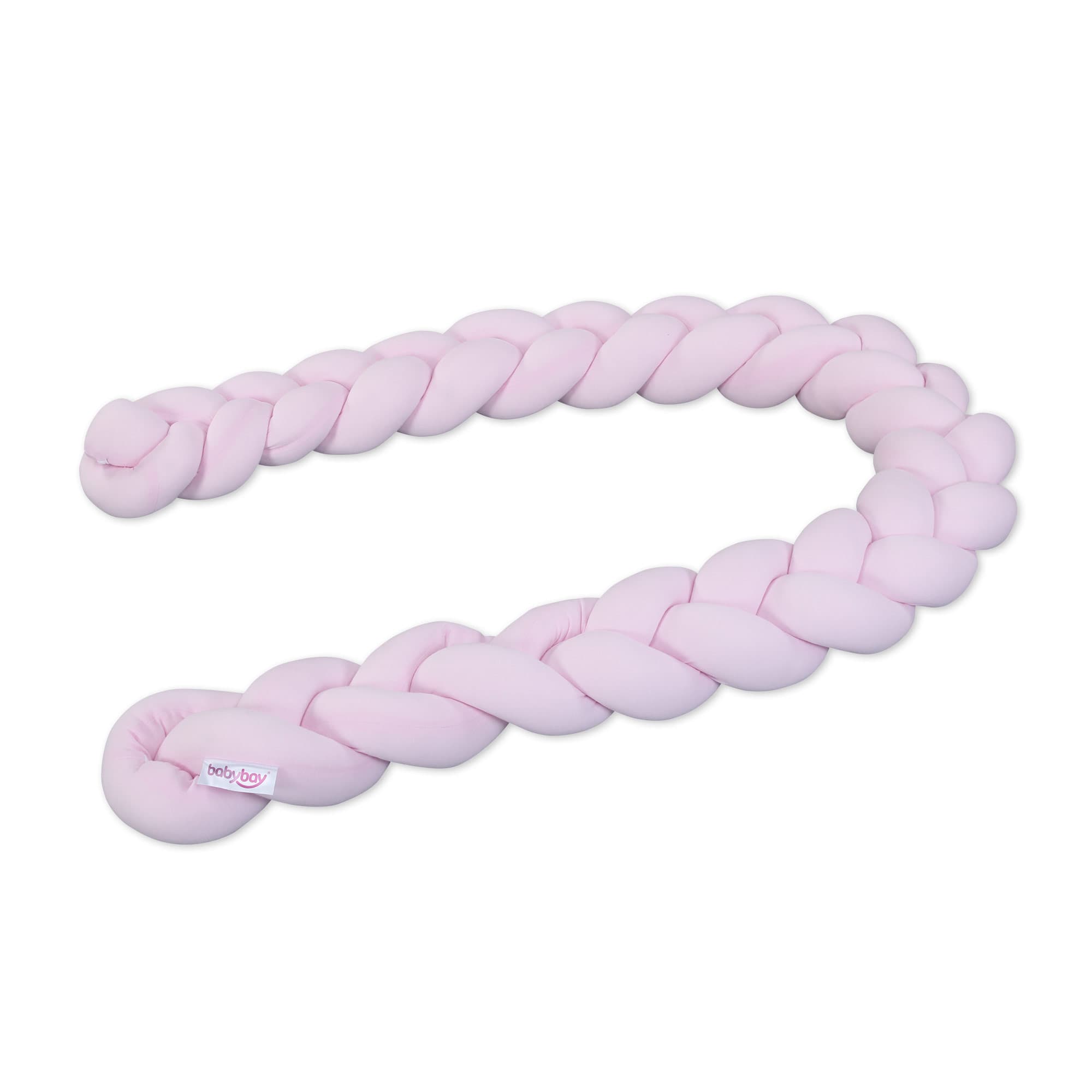 Serpiente de nido trenzado rosa 280 cm