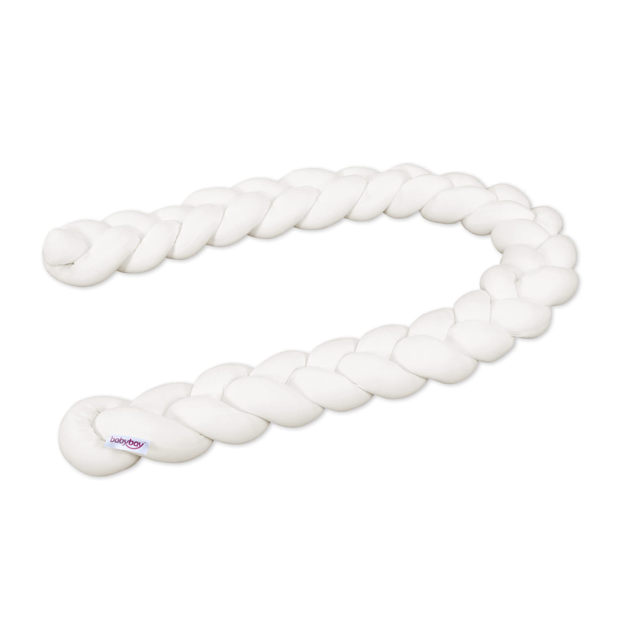 Serpiente de nido trenzado marfil 280 cm