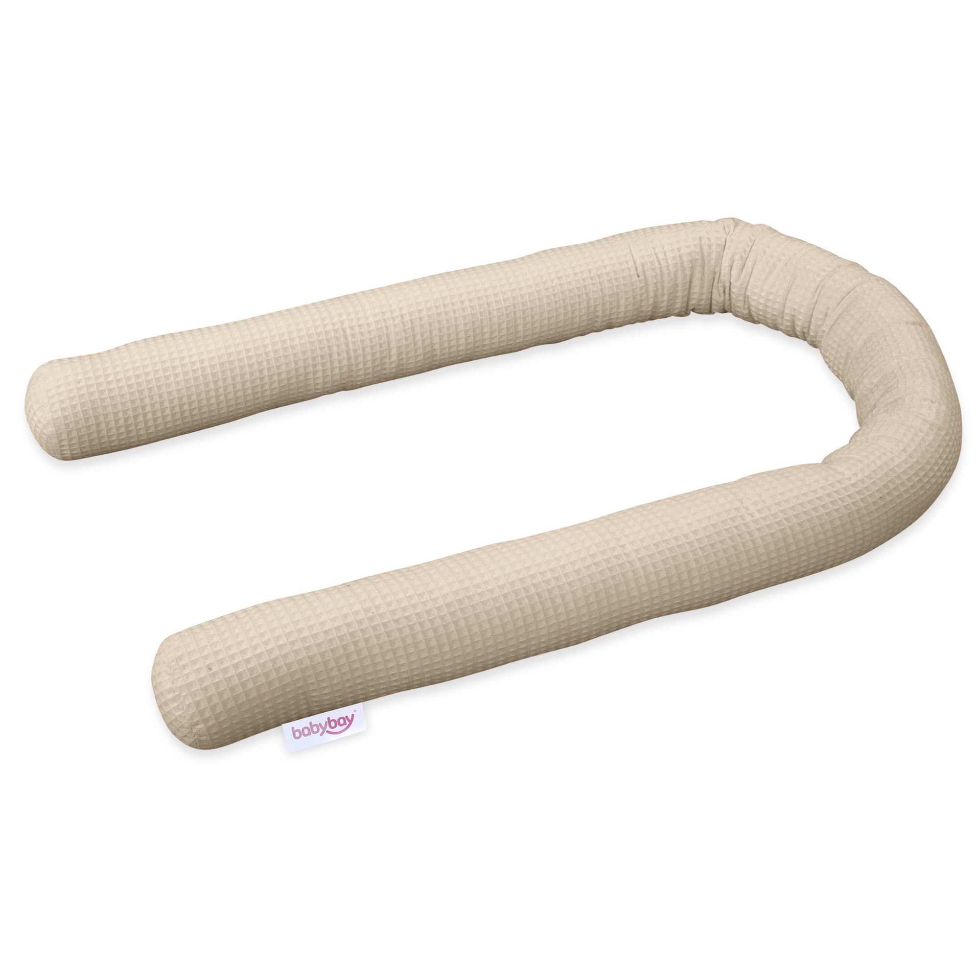 Serpiente de nido Piqué gofre arena 180 cm